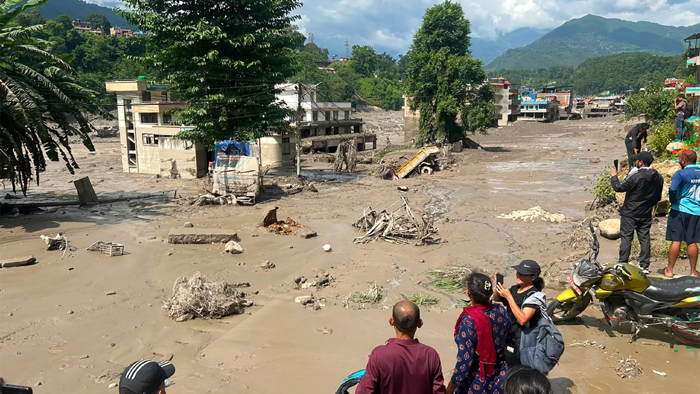নেপালে ভয়াবহ বন্যায় নিহতের সংখ্যা বেড়ে ৩৫৯