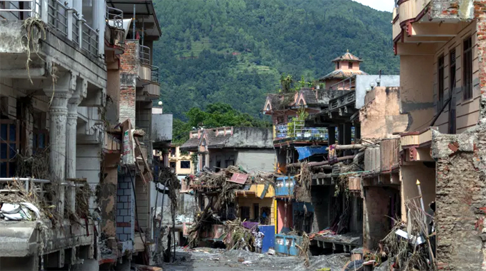 নেপাল-তিব্বতে বন্যায় নিহত বেড়ে ৬৩৩, নিখোঁজ প্রায় ৩ হাজার